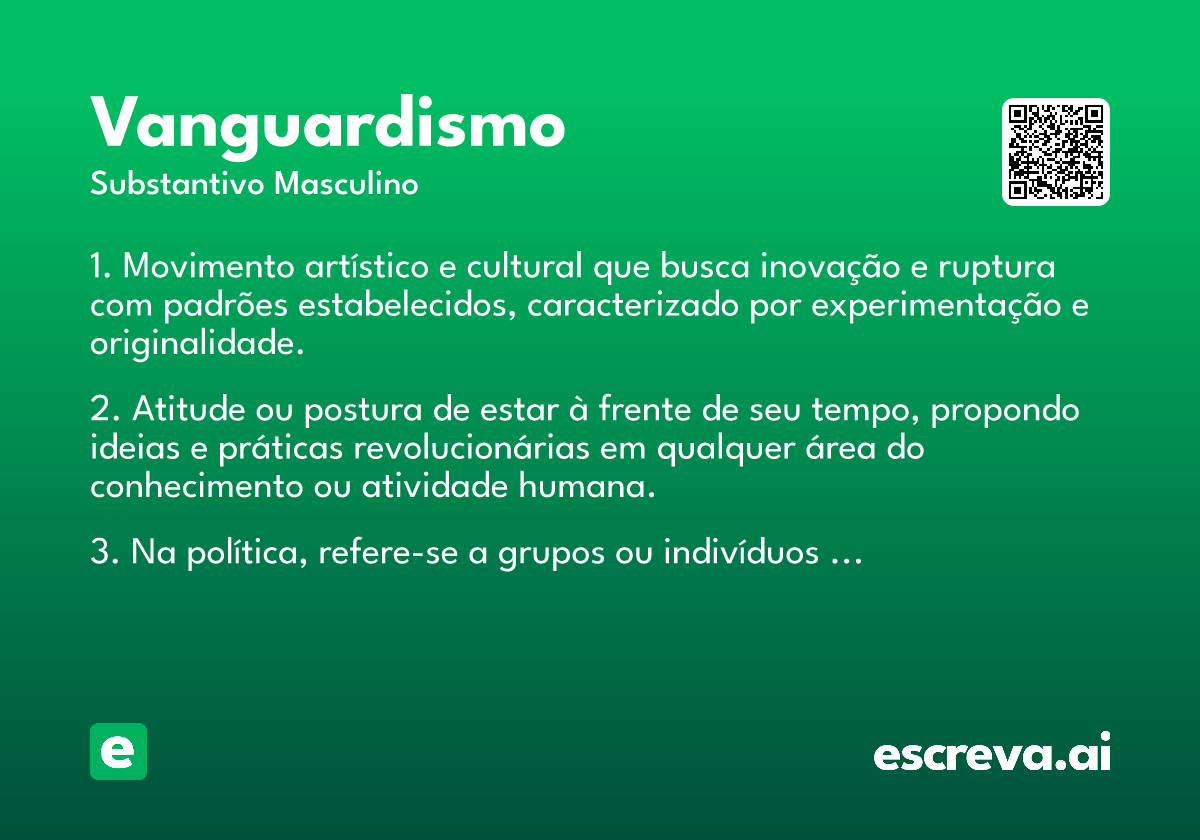 vanguardismo