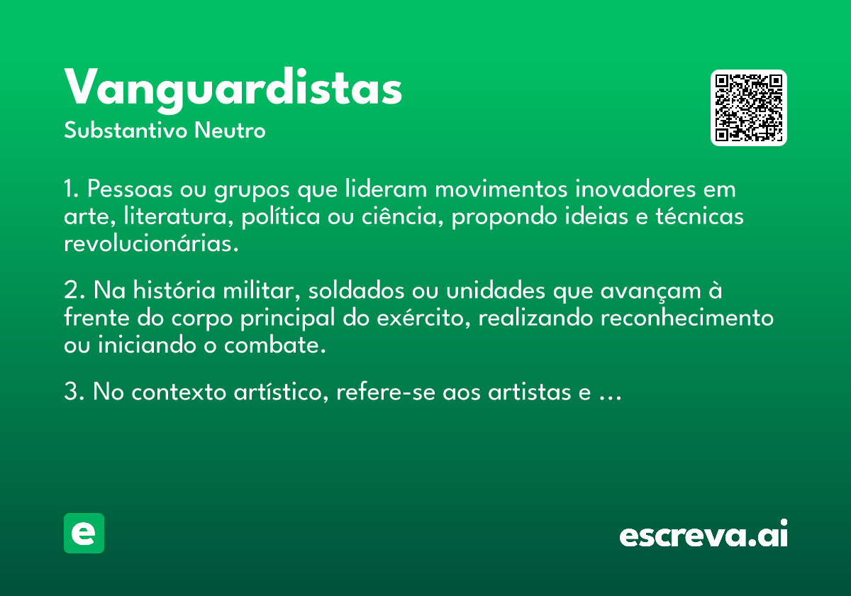 vanguardistas