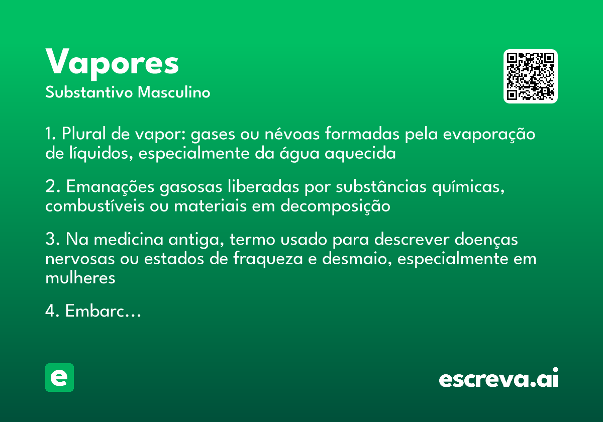 vapores