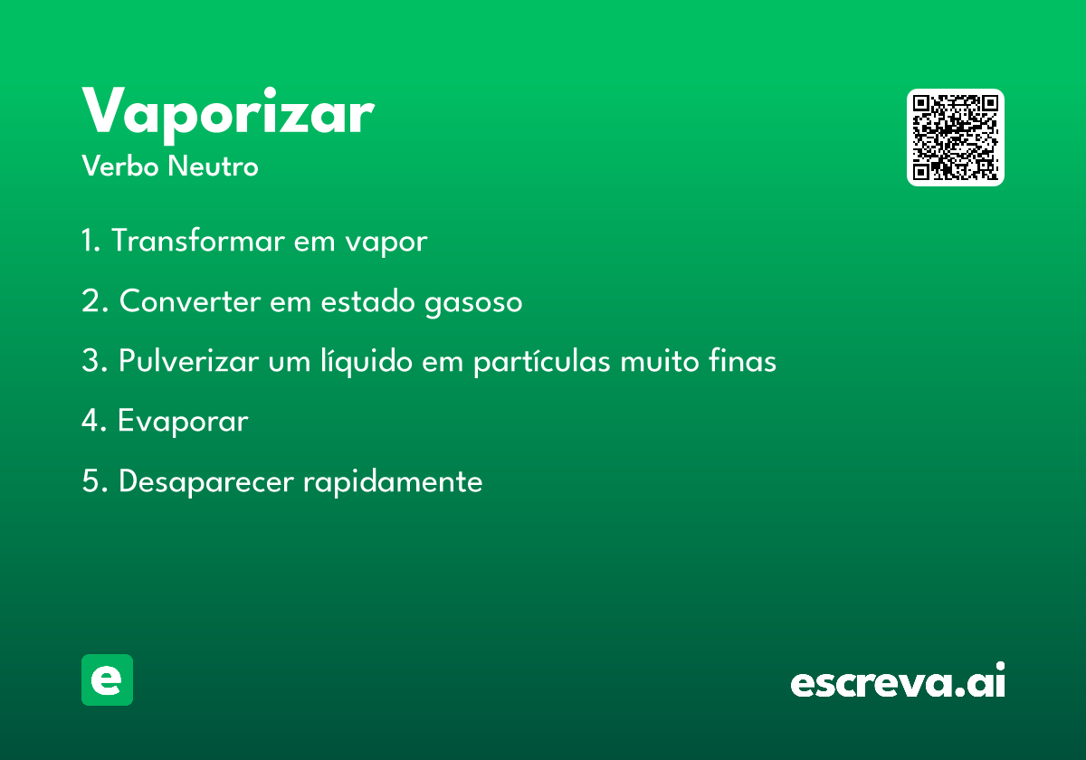 vaporizar