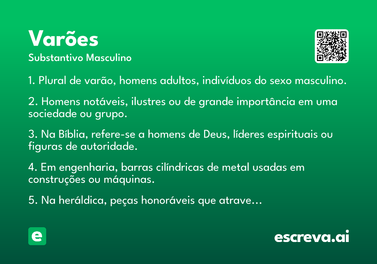 varões