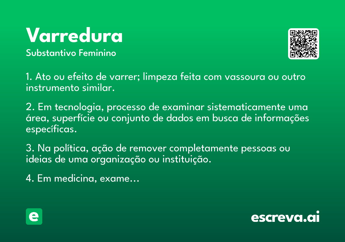 varredura