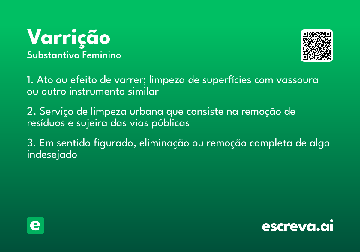 varrição