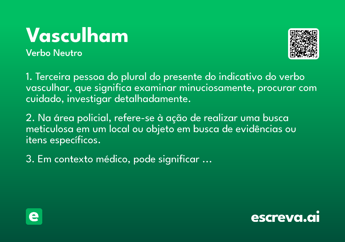 vasculham