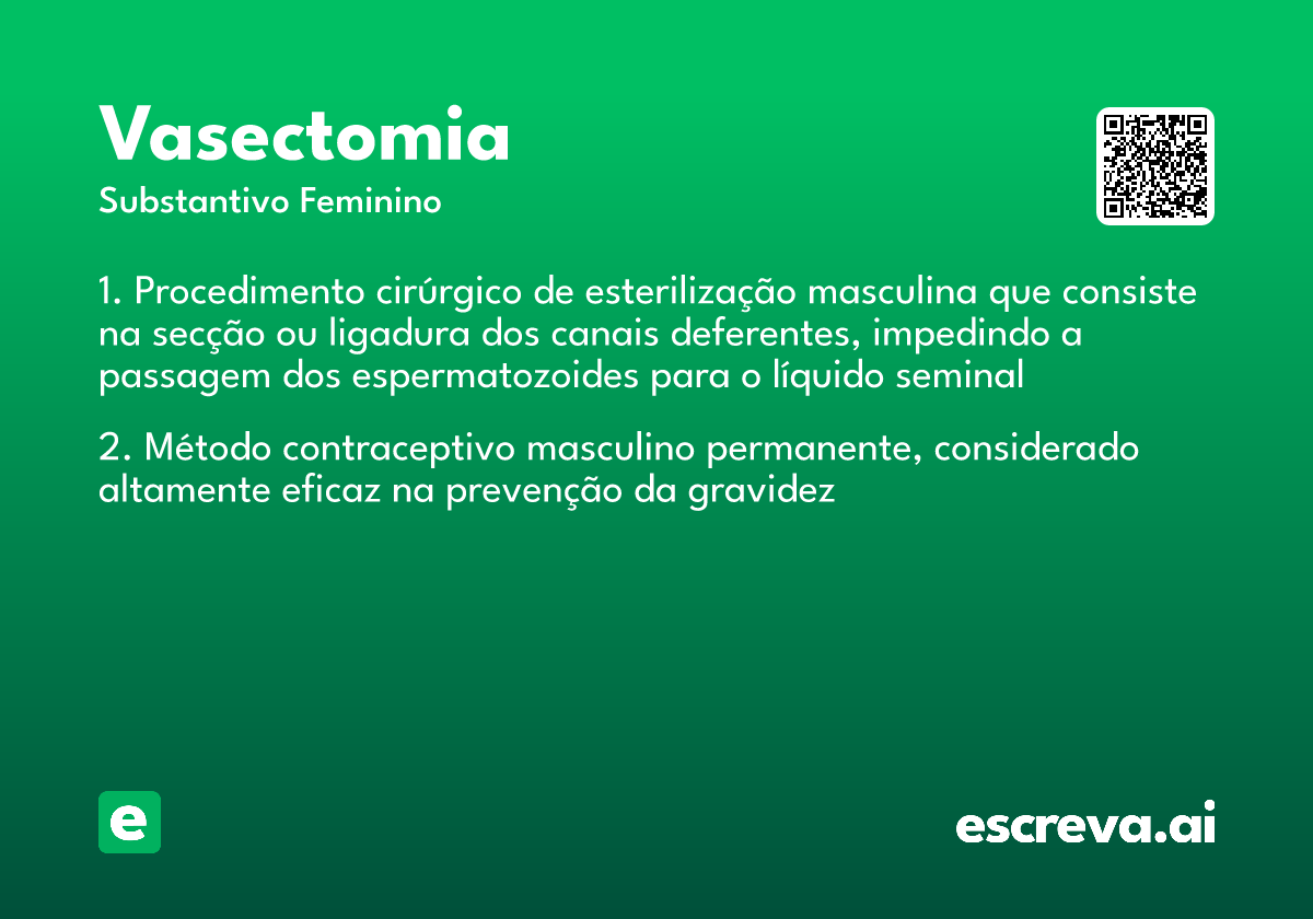 vasectomia