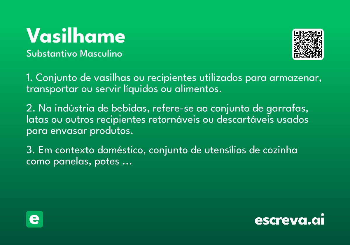 vasilhame