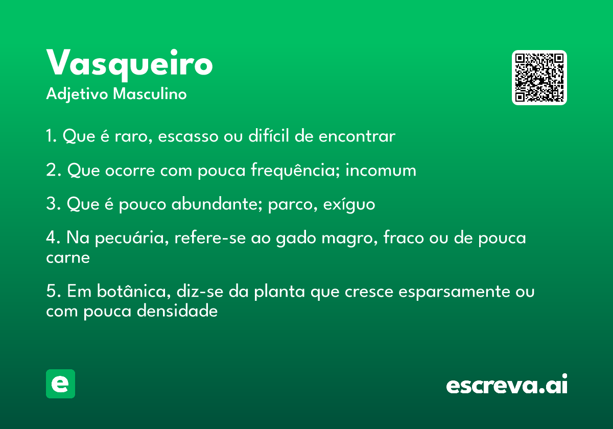vasqueiro