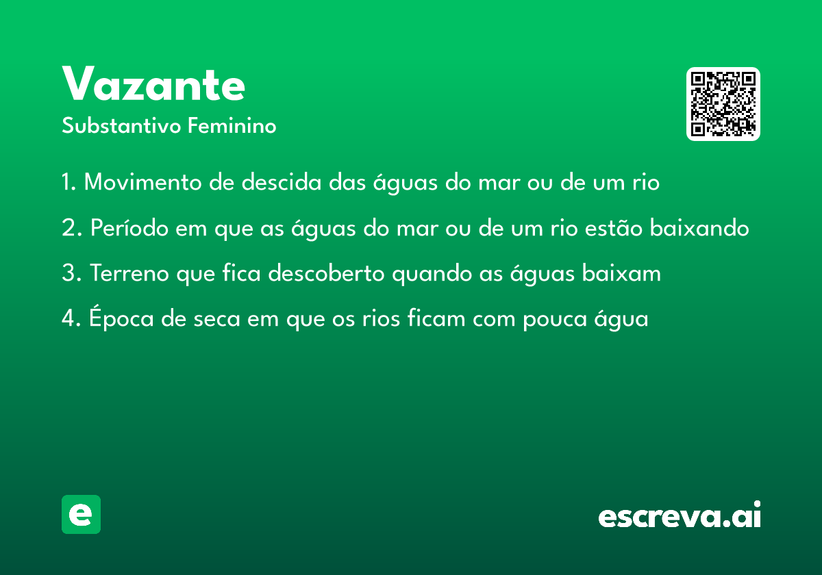 vazante