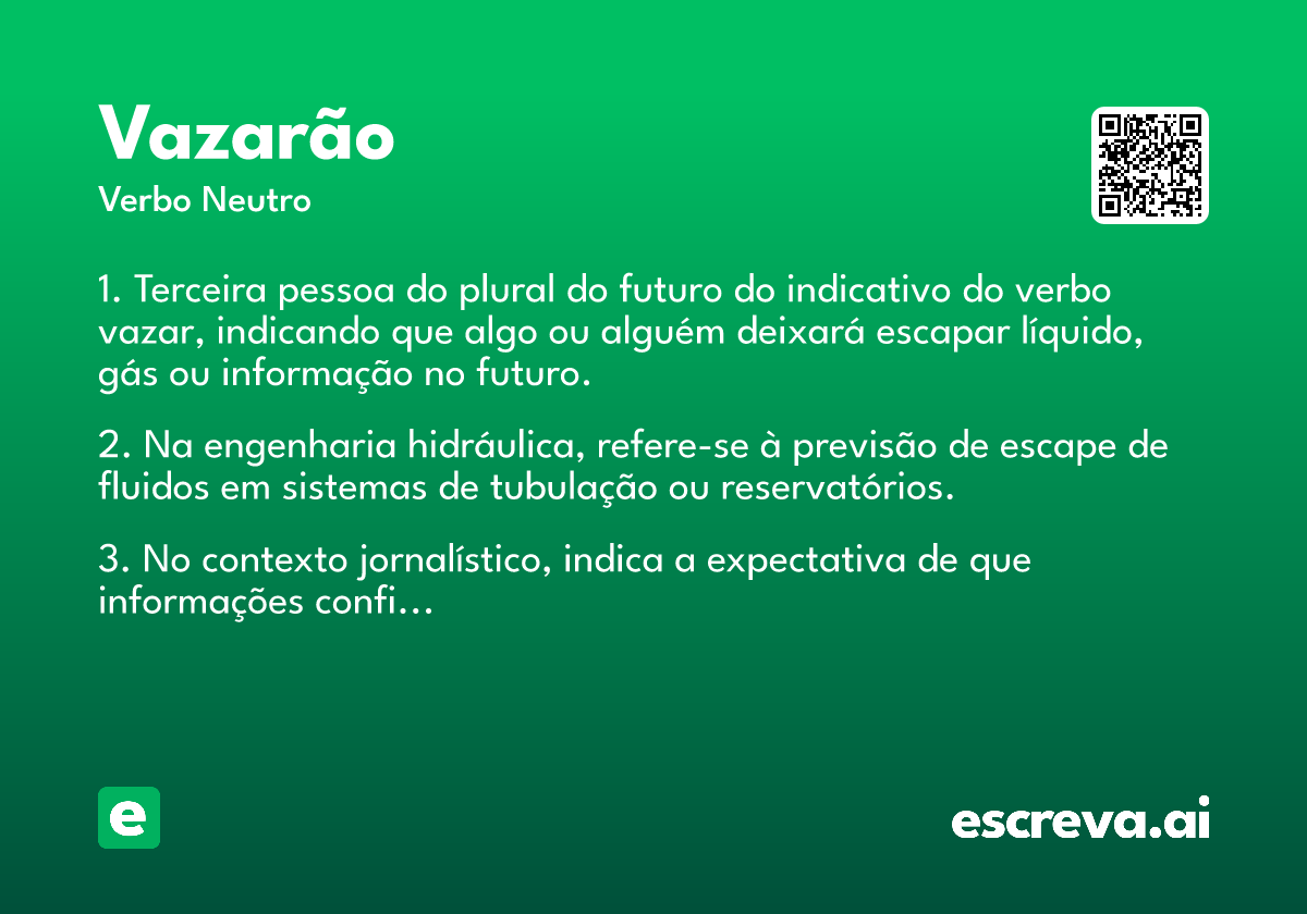vazarão