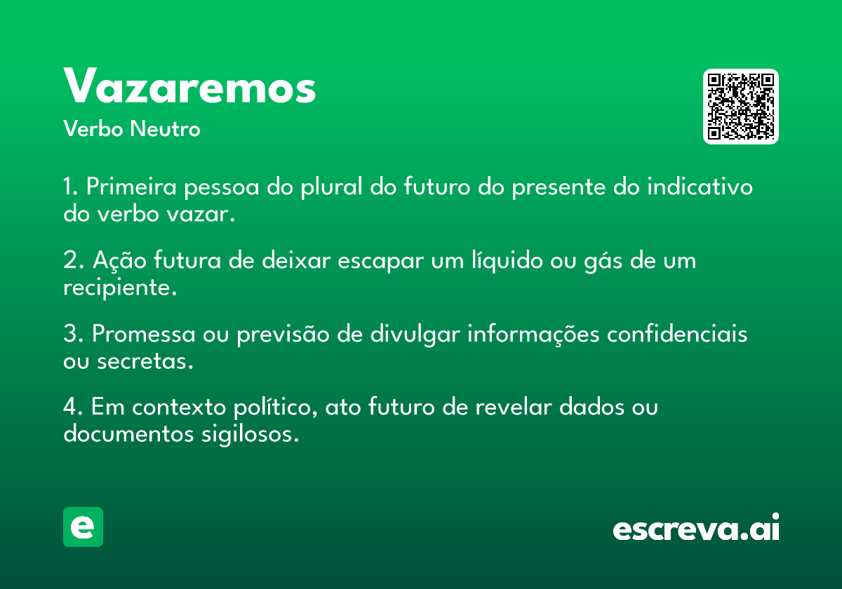vazaremos