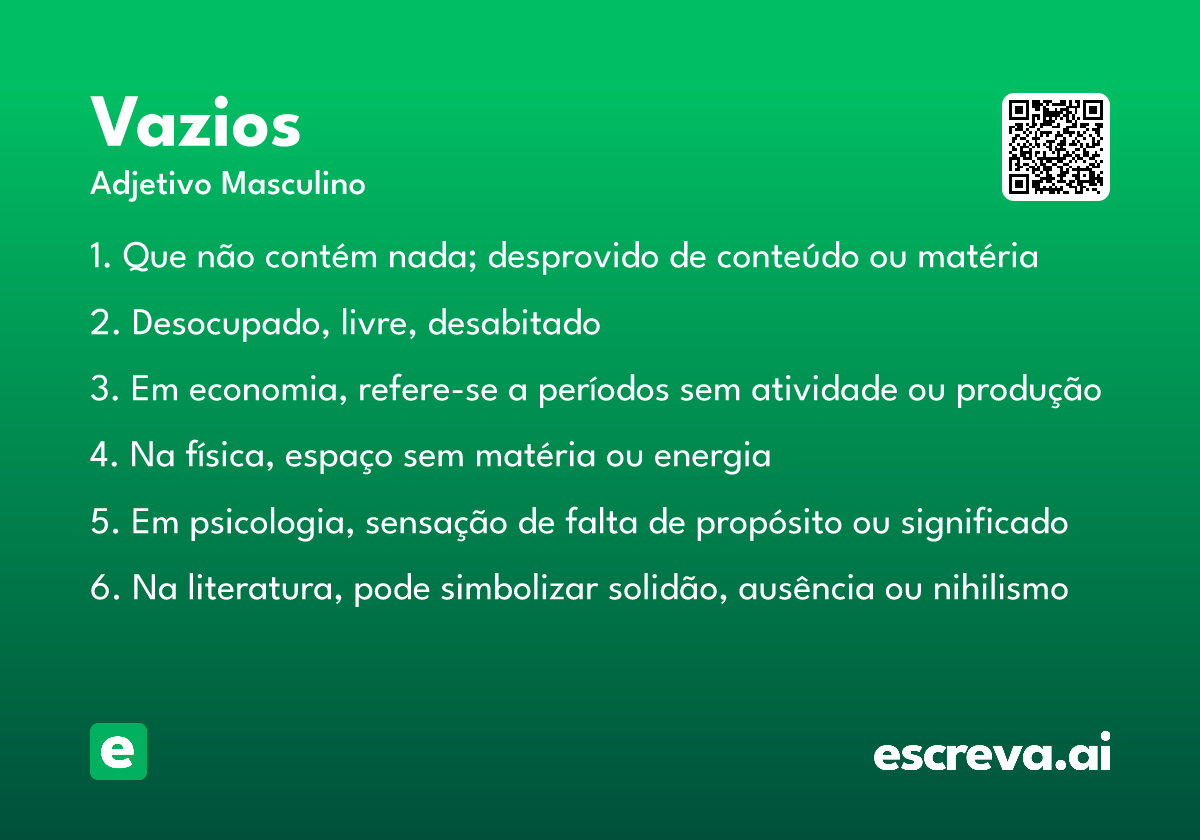 vazios