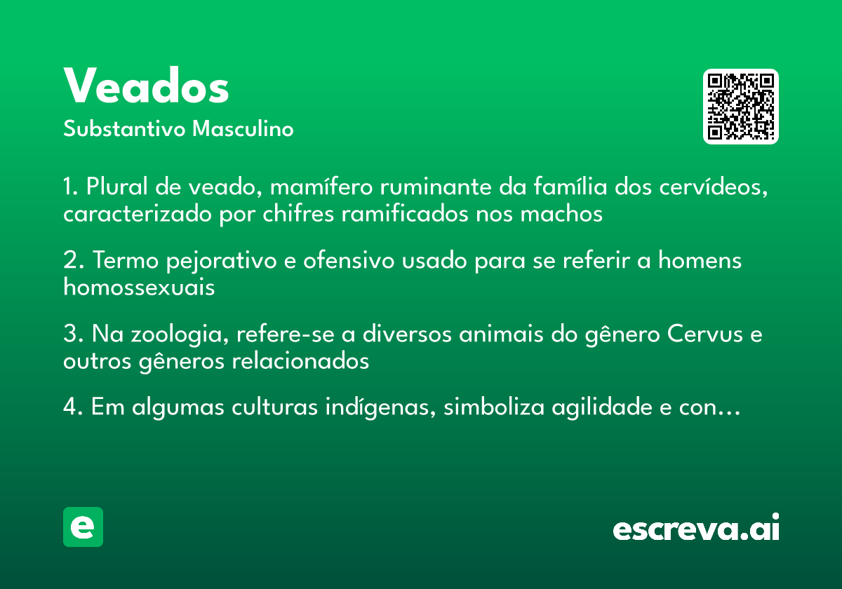 veados