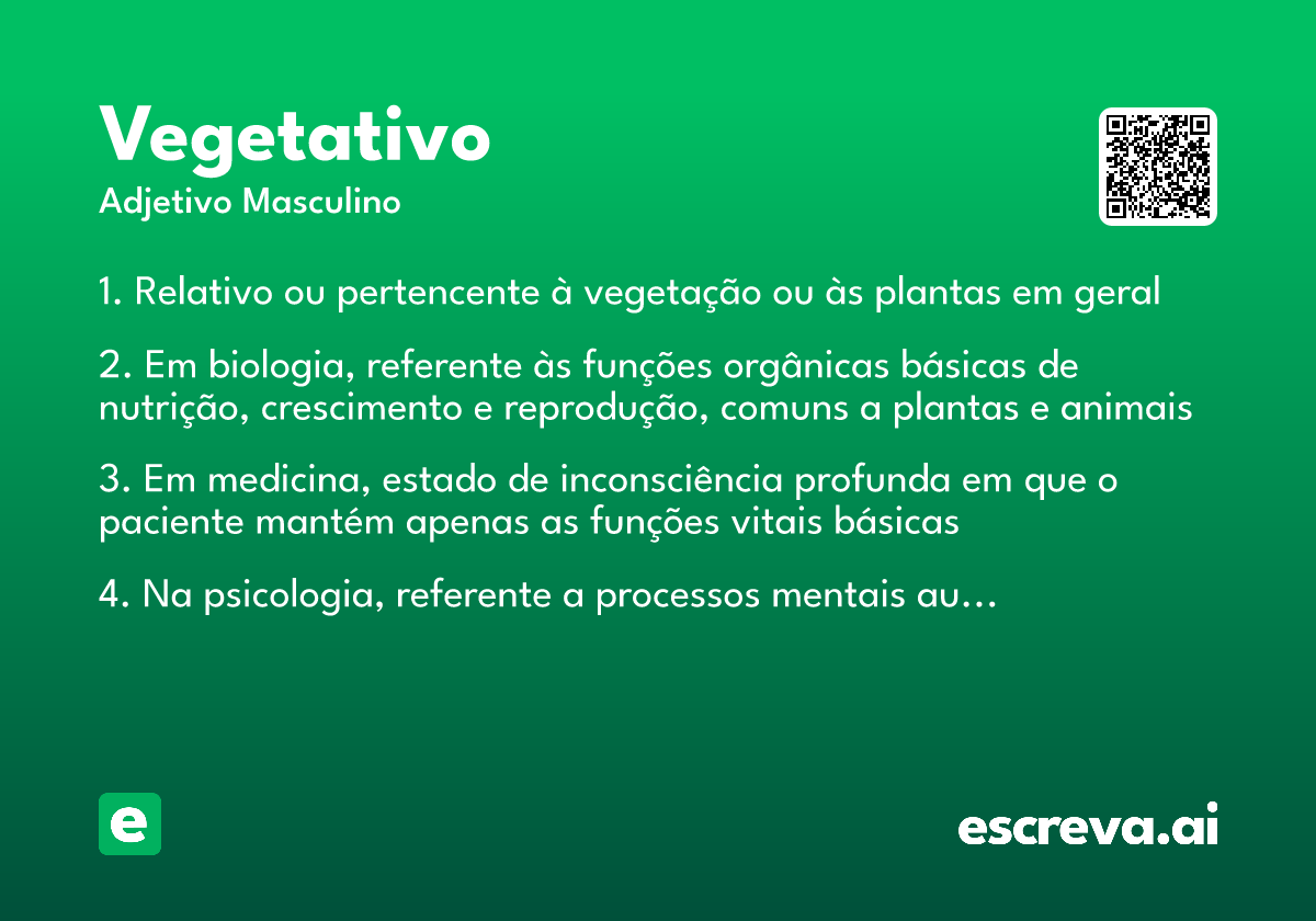 vegetativo