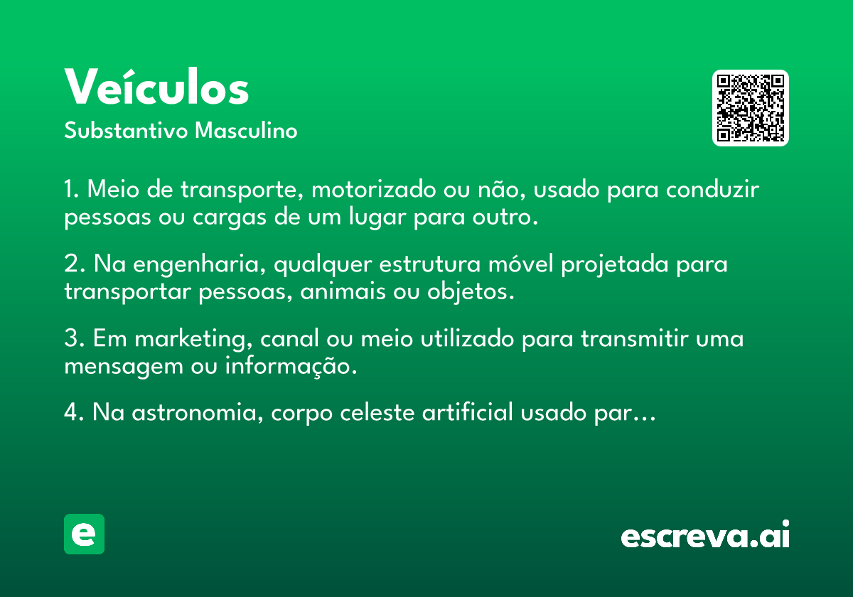 veículos
