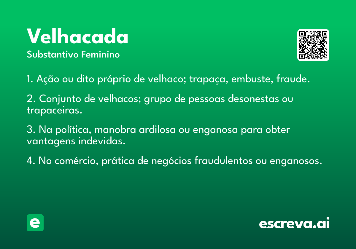 velhacada