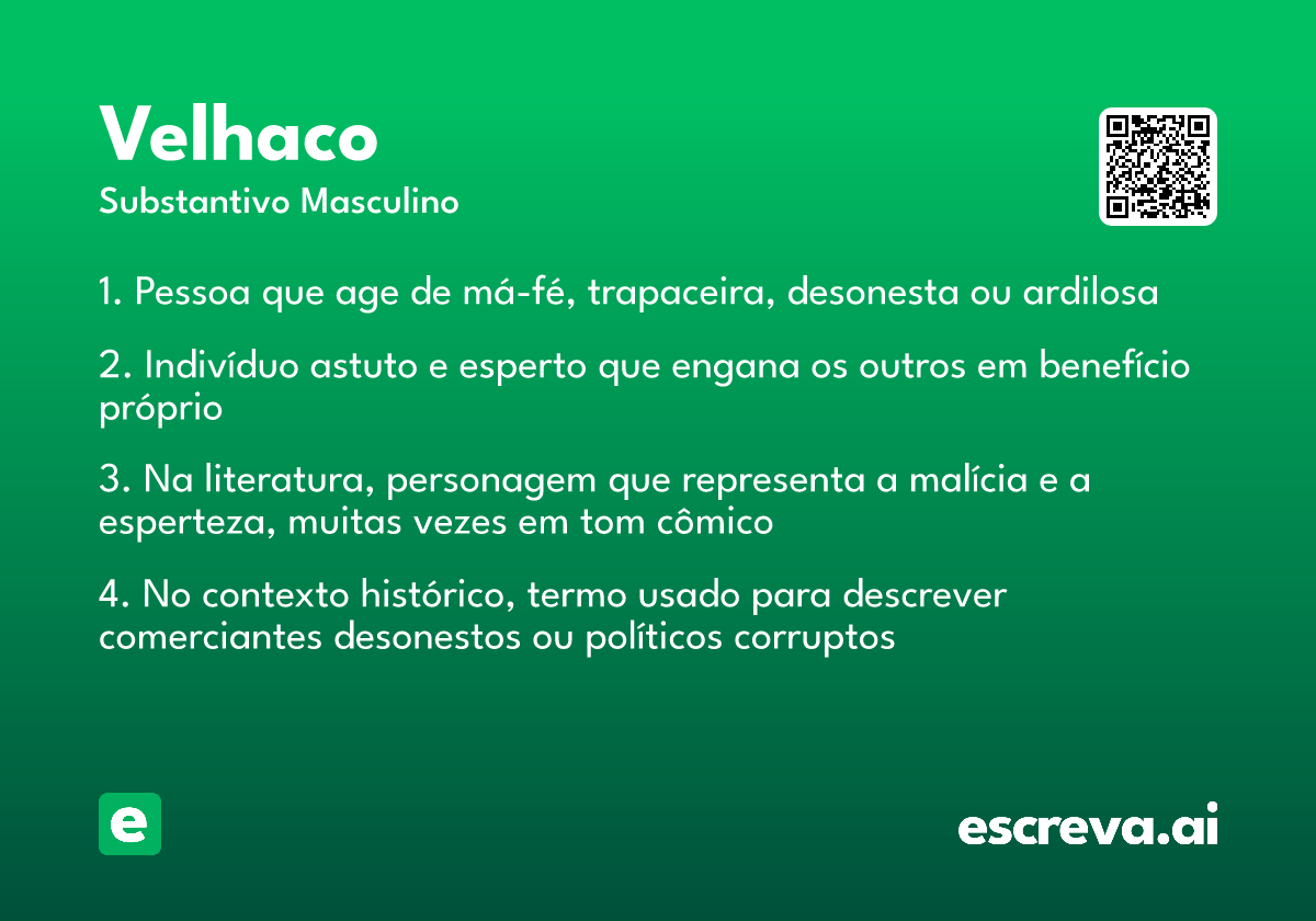 velhaco