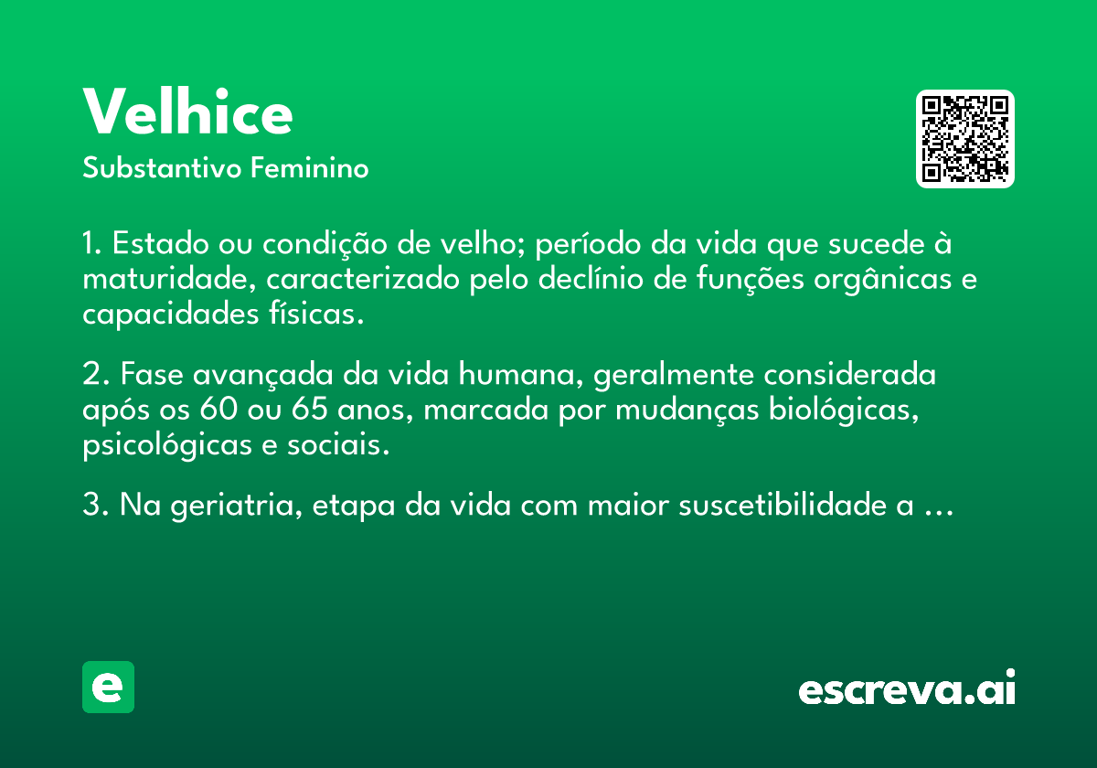 velhice