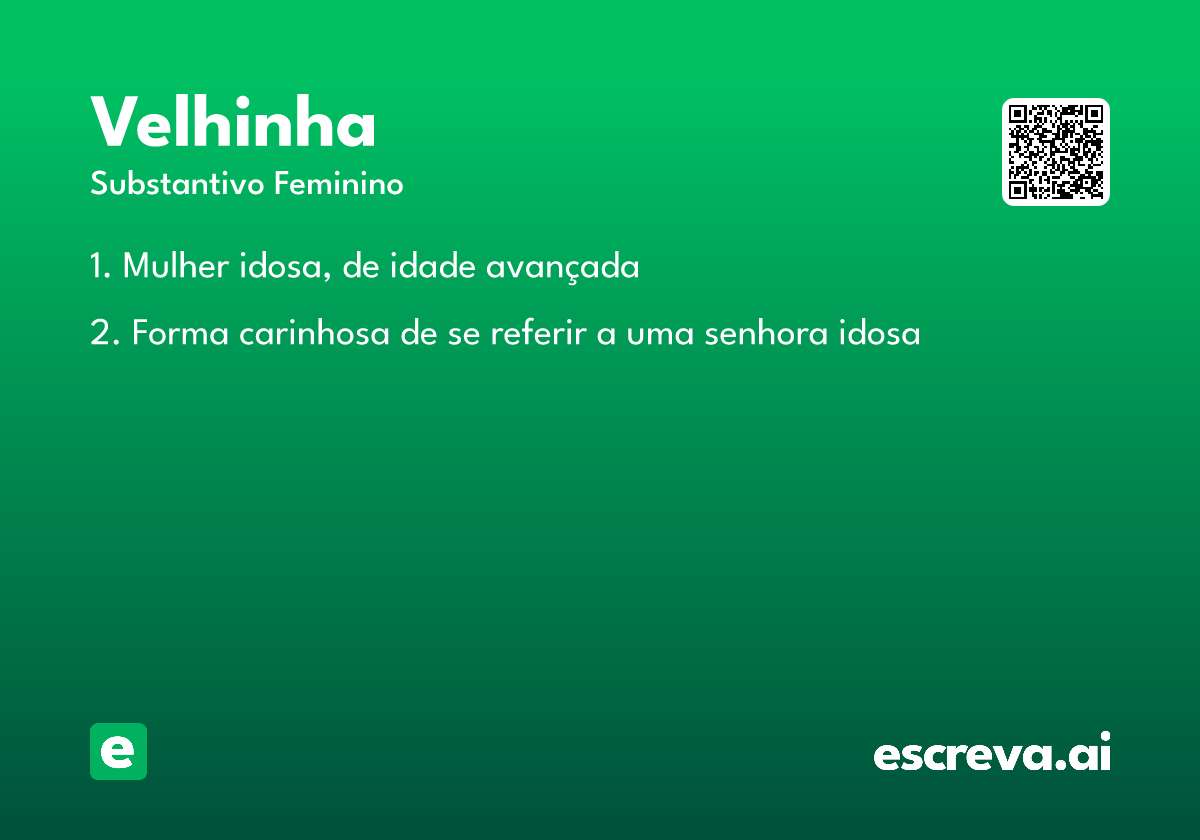 velhinha