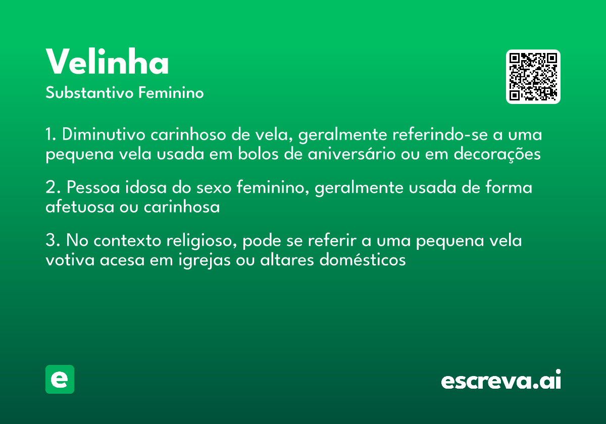velinha