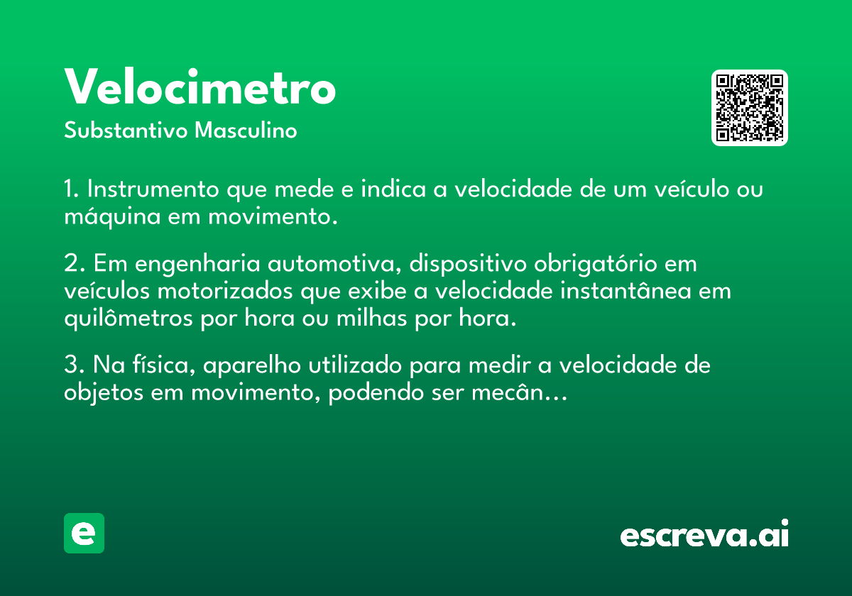 velocimetro