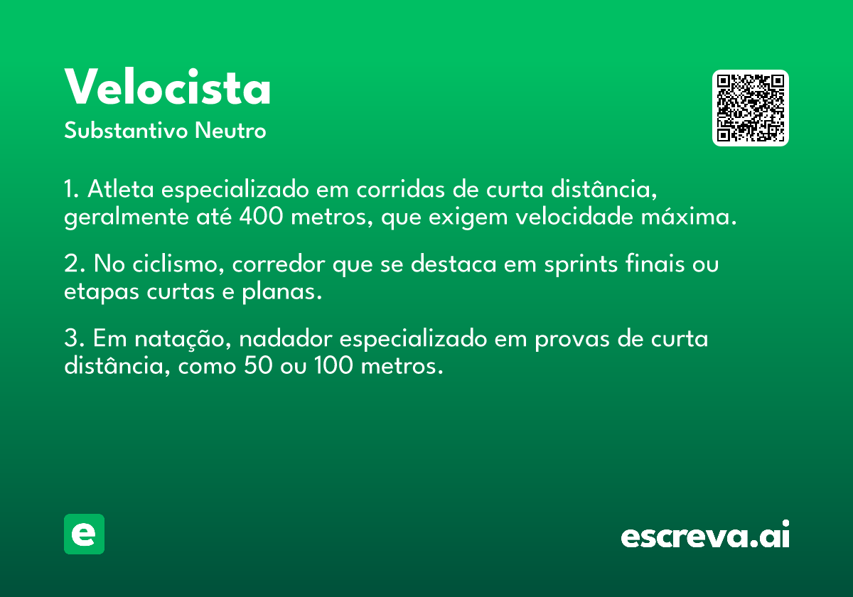velocista