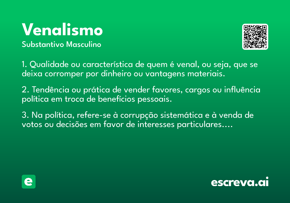 venalismo