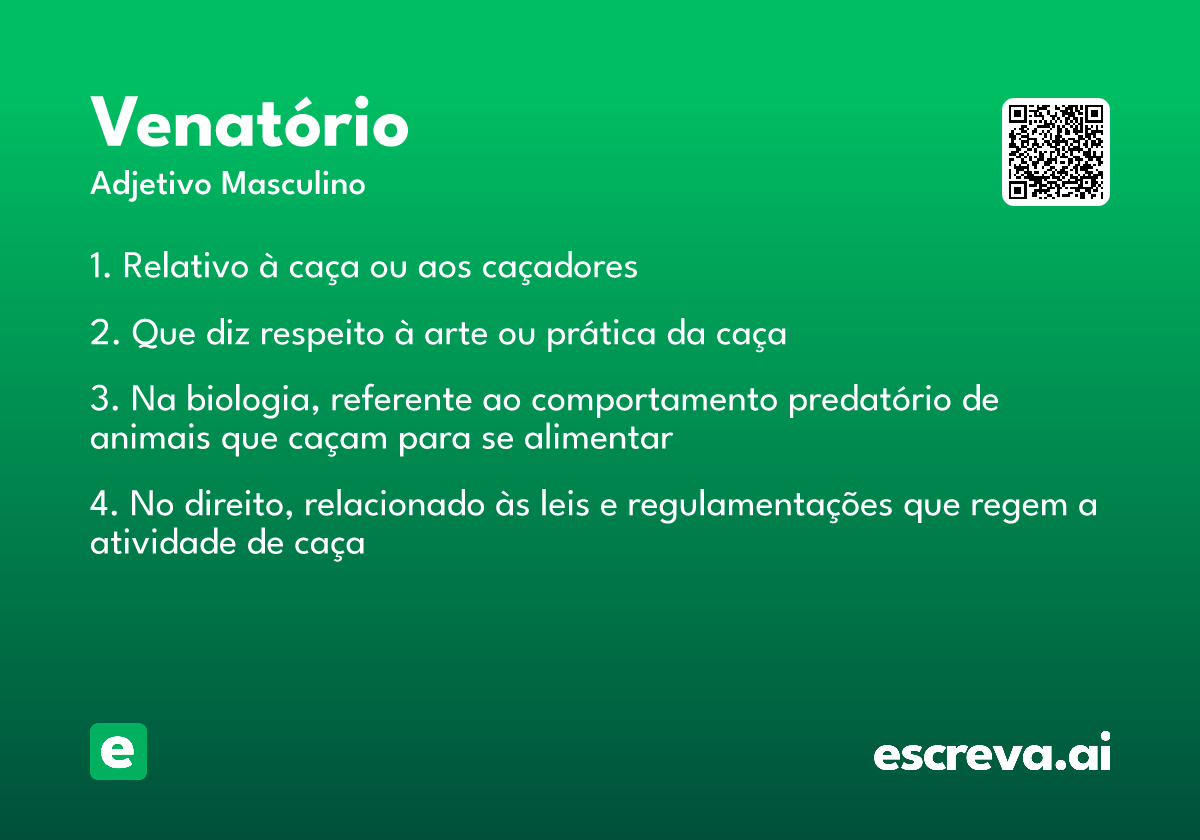 venatório