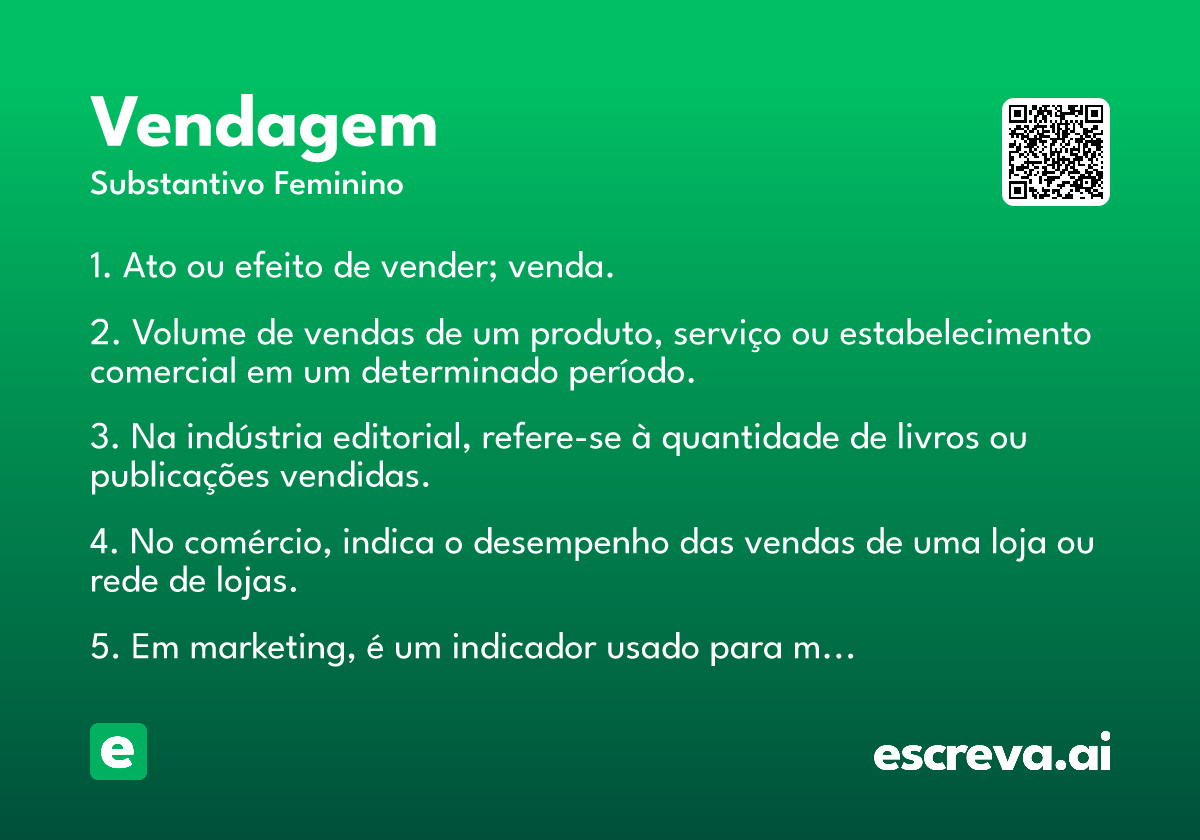 vendagem