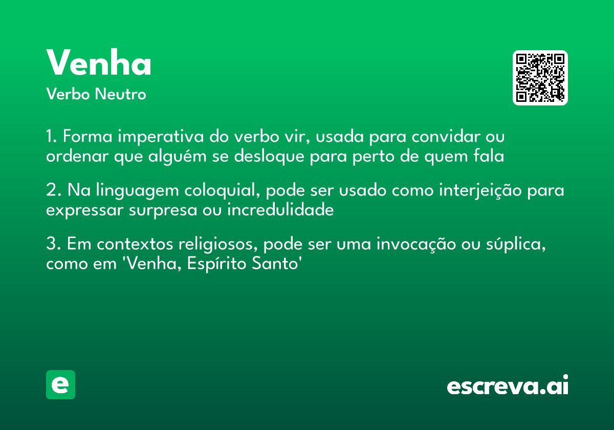 venha