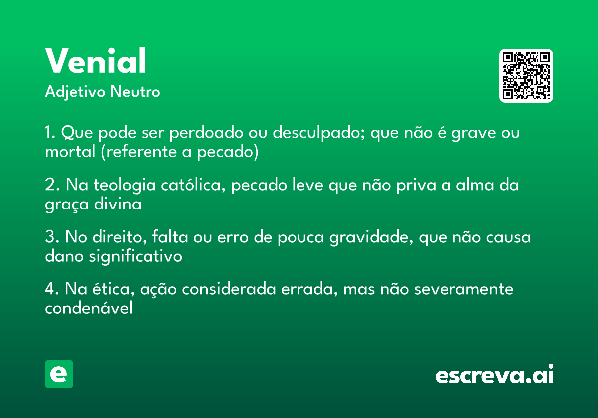 venial