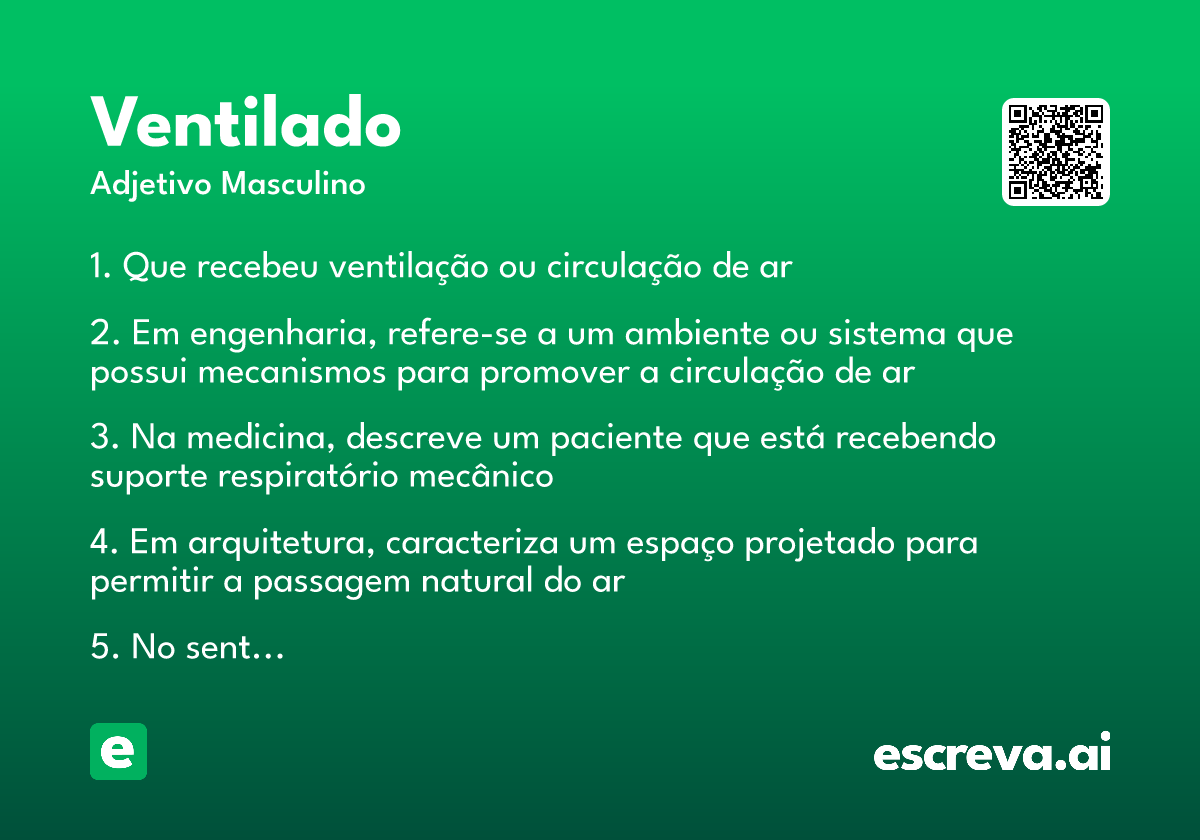 ventilado