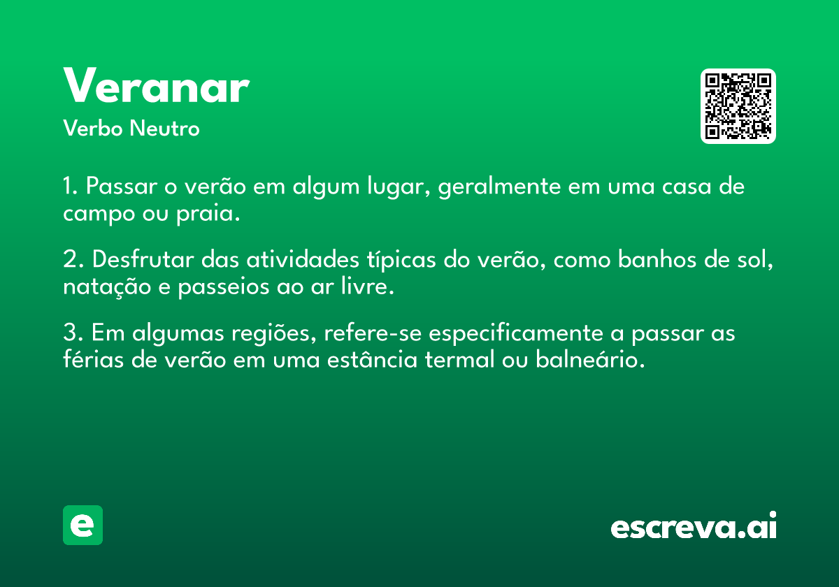 veranar