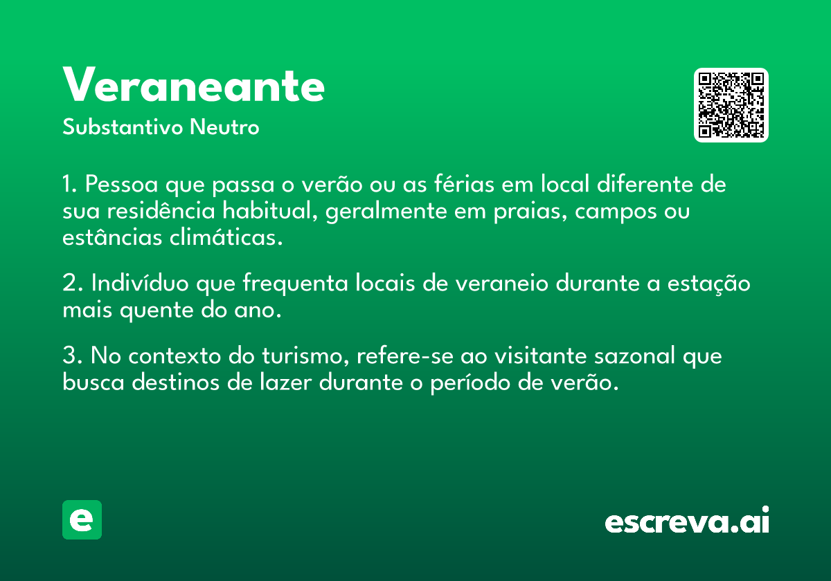 veraneante