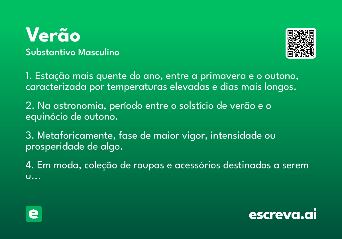 verão