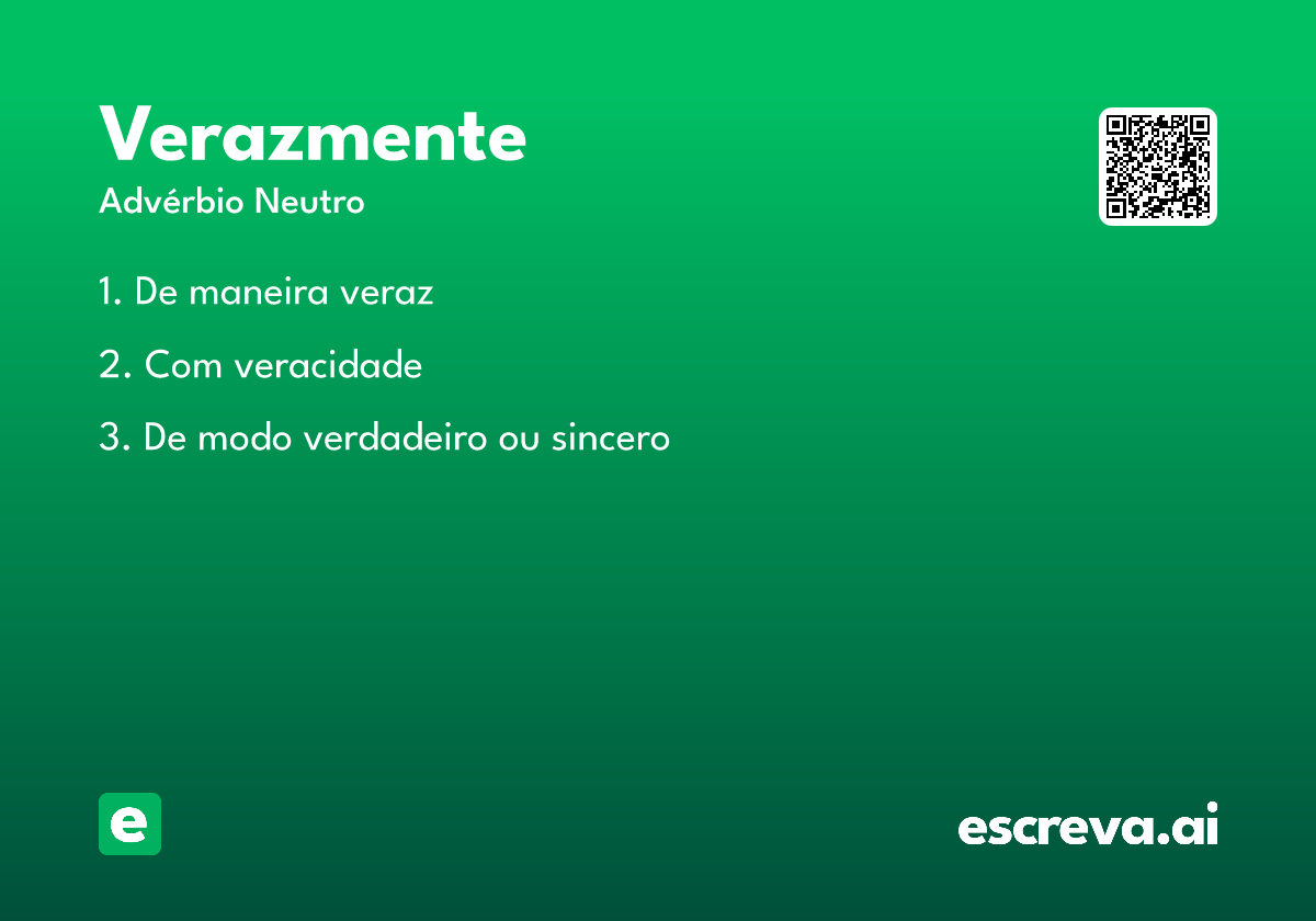 verazmente