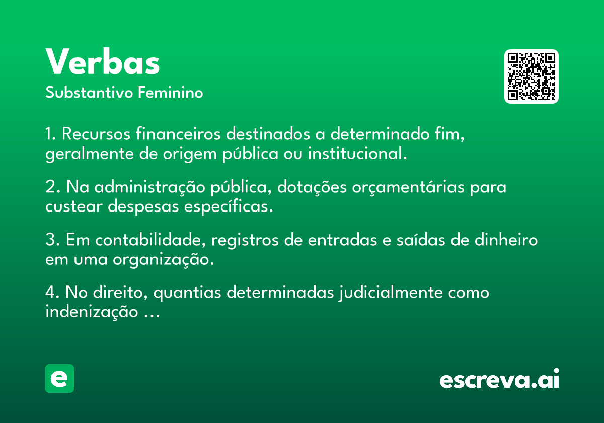 verbas