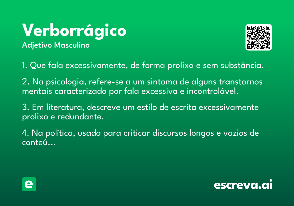 verborrágico
