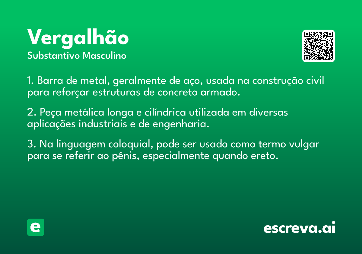 vergalhão
