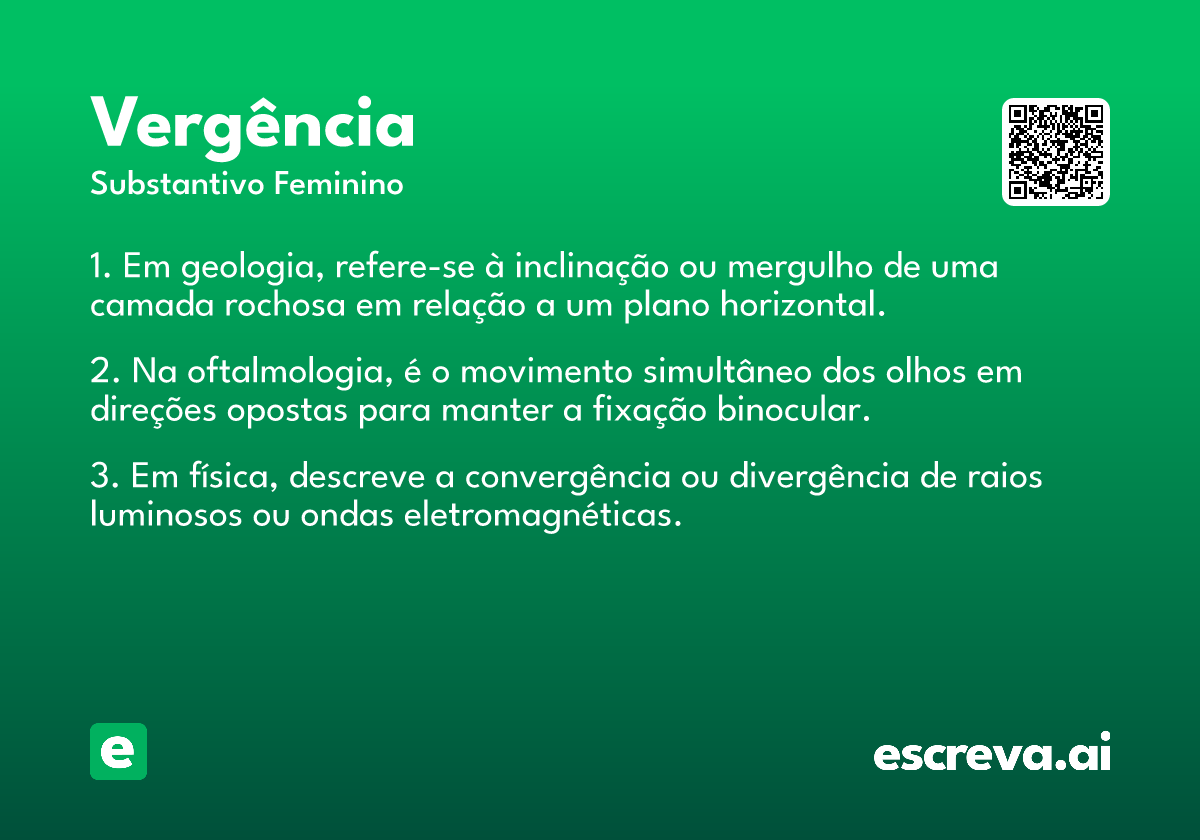 vergência