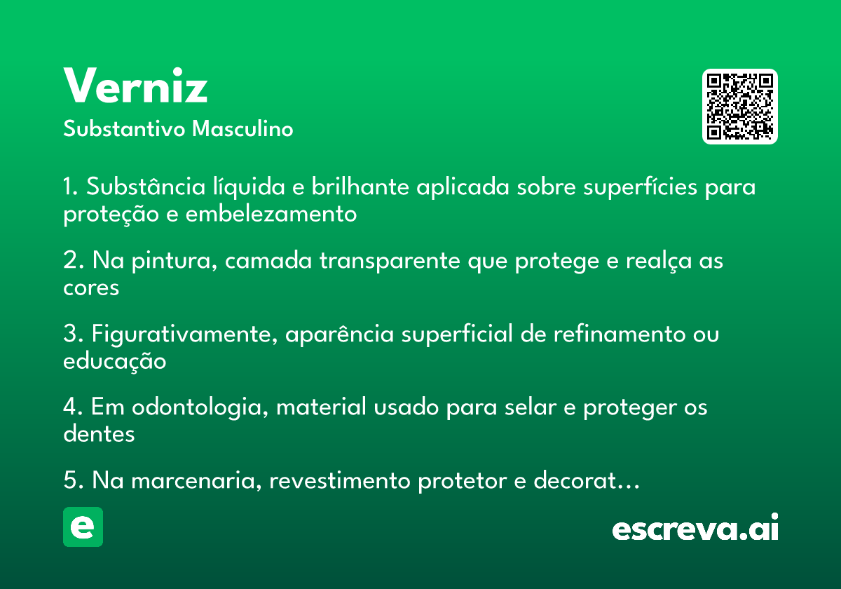 verniz