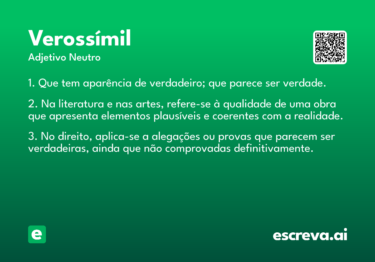 verossímil