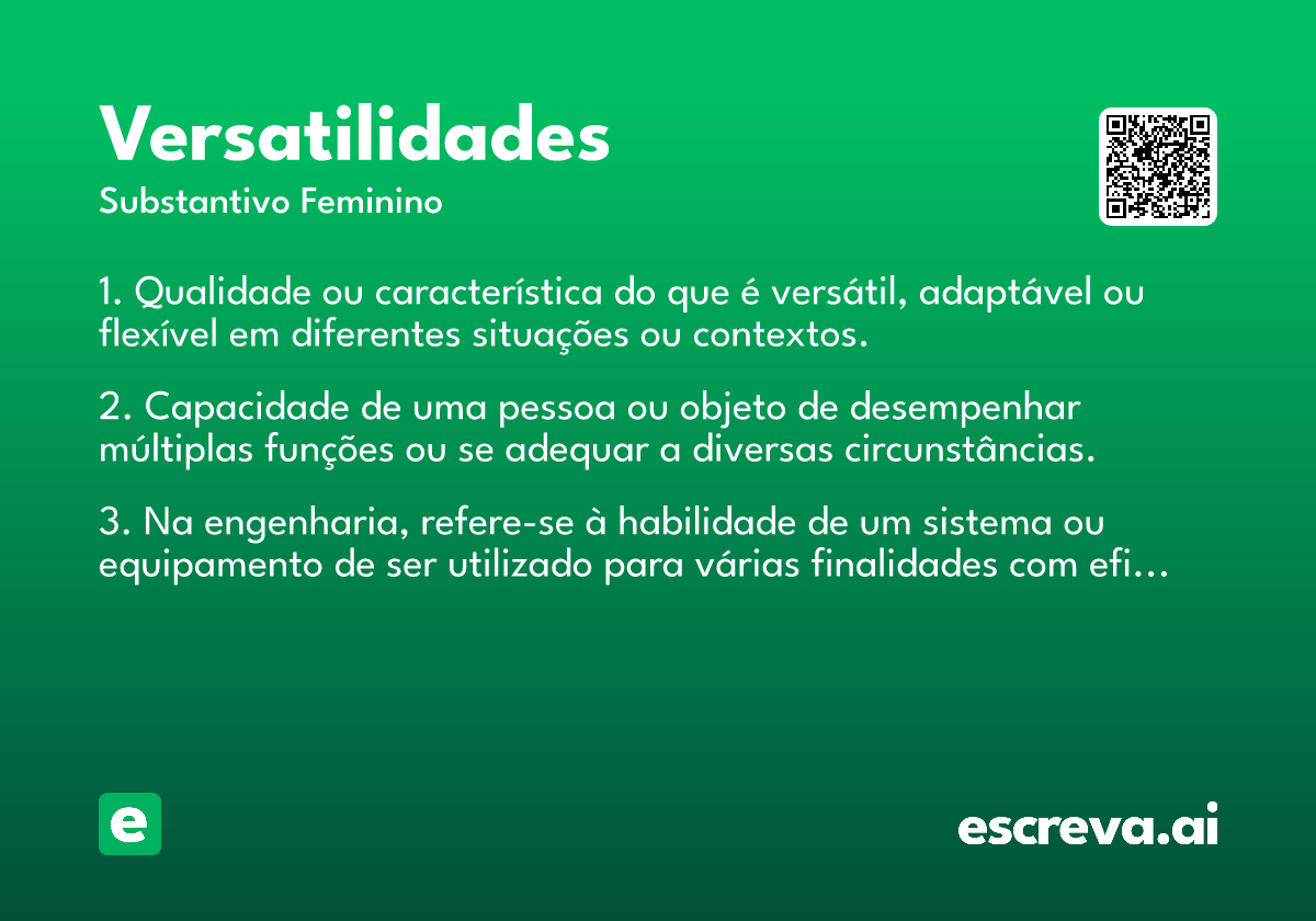 versatilidades