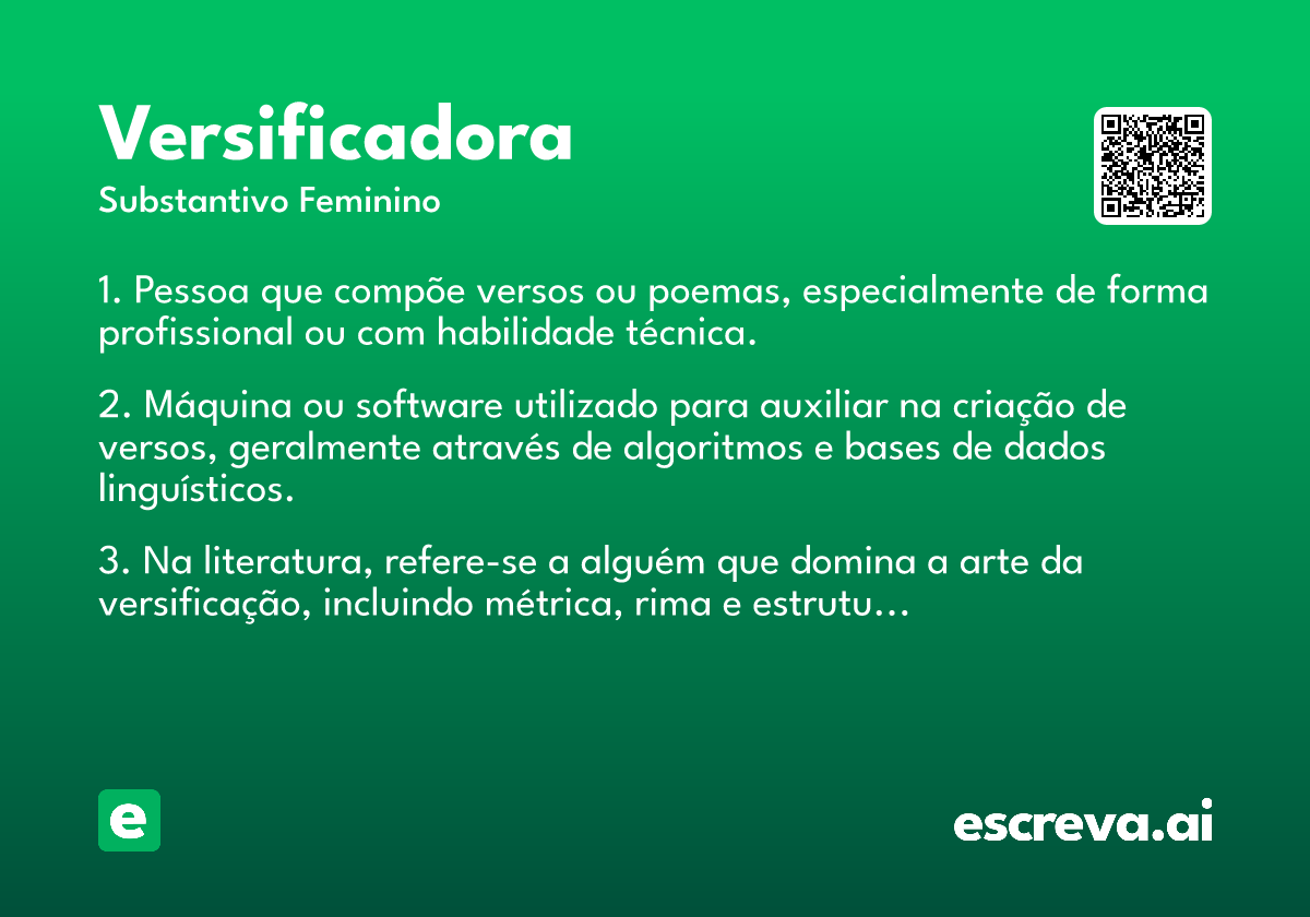 versificadora