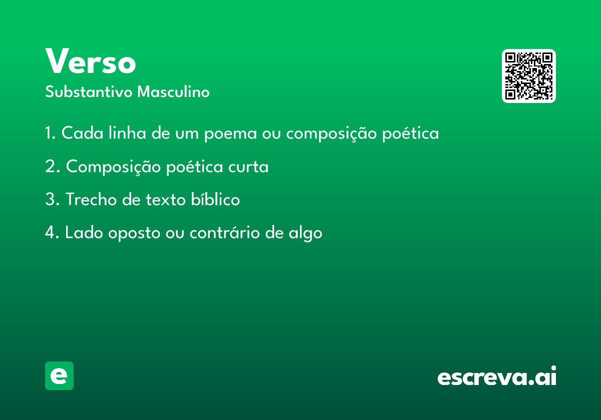 verso