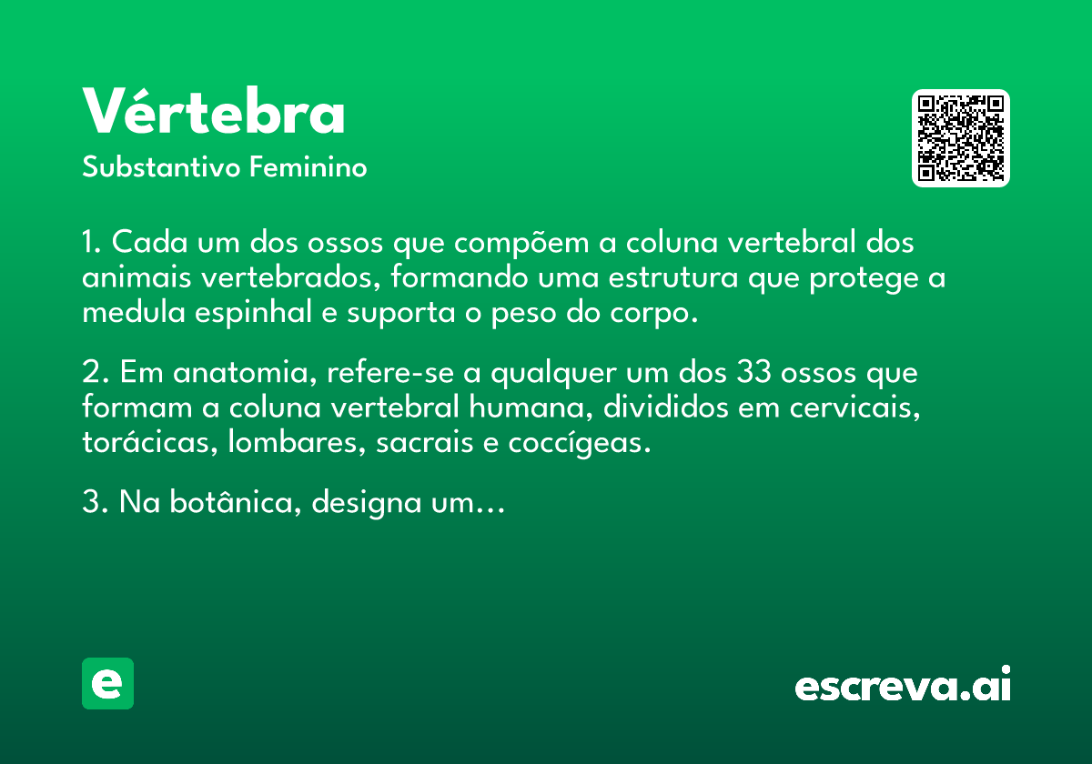 vértebra