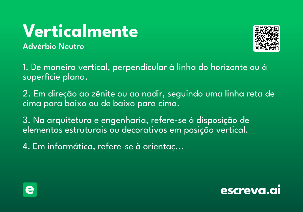 verticalmente