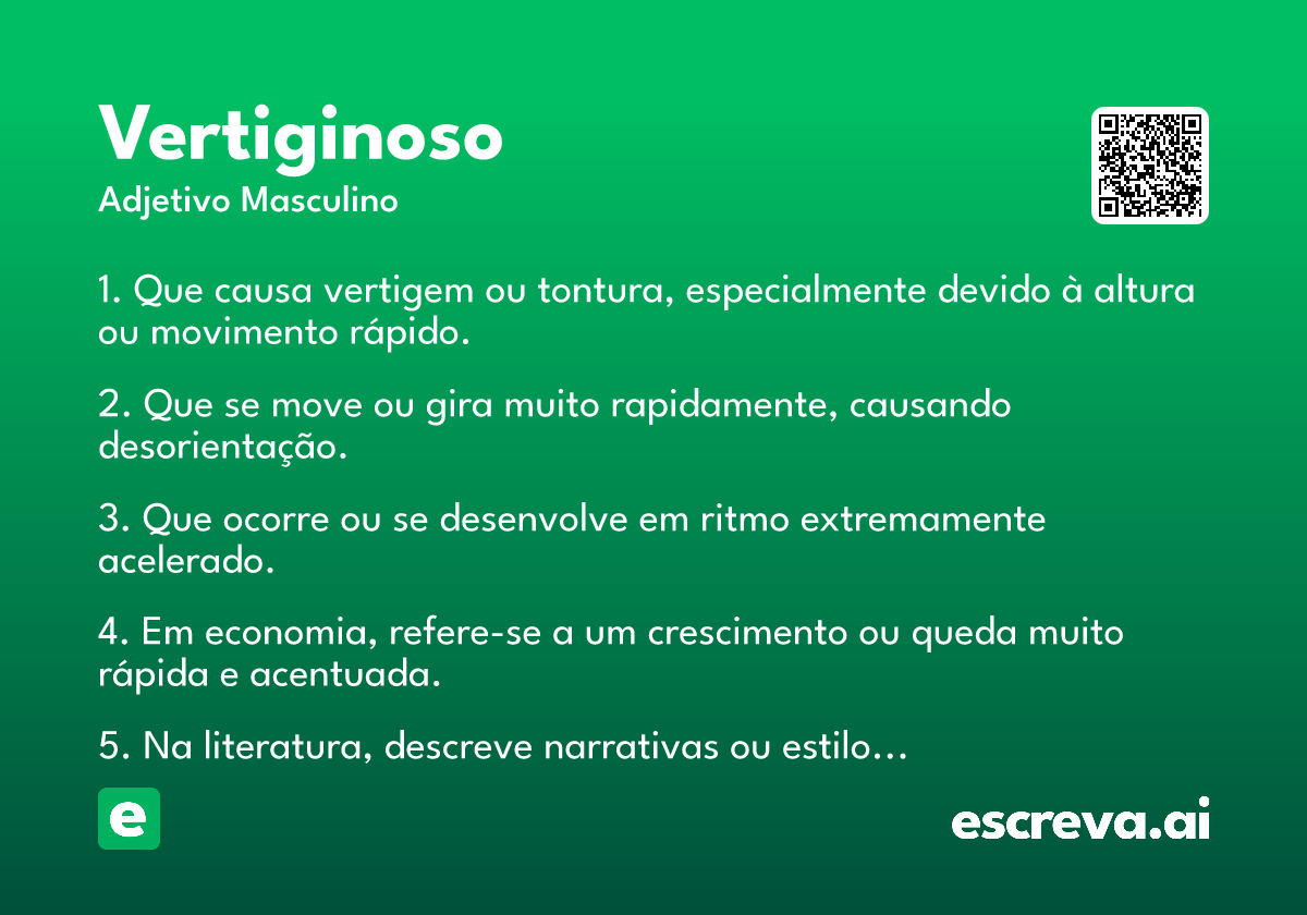 vertiginoso