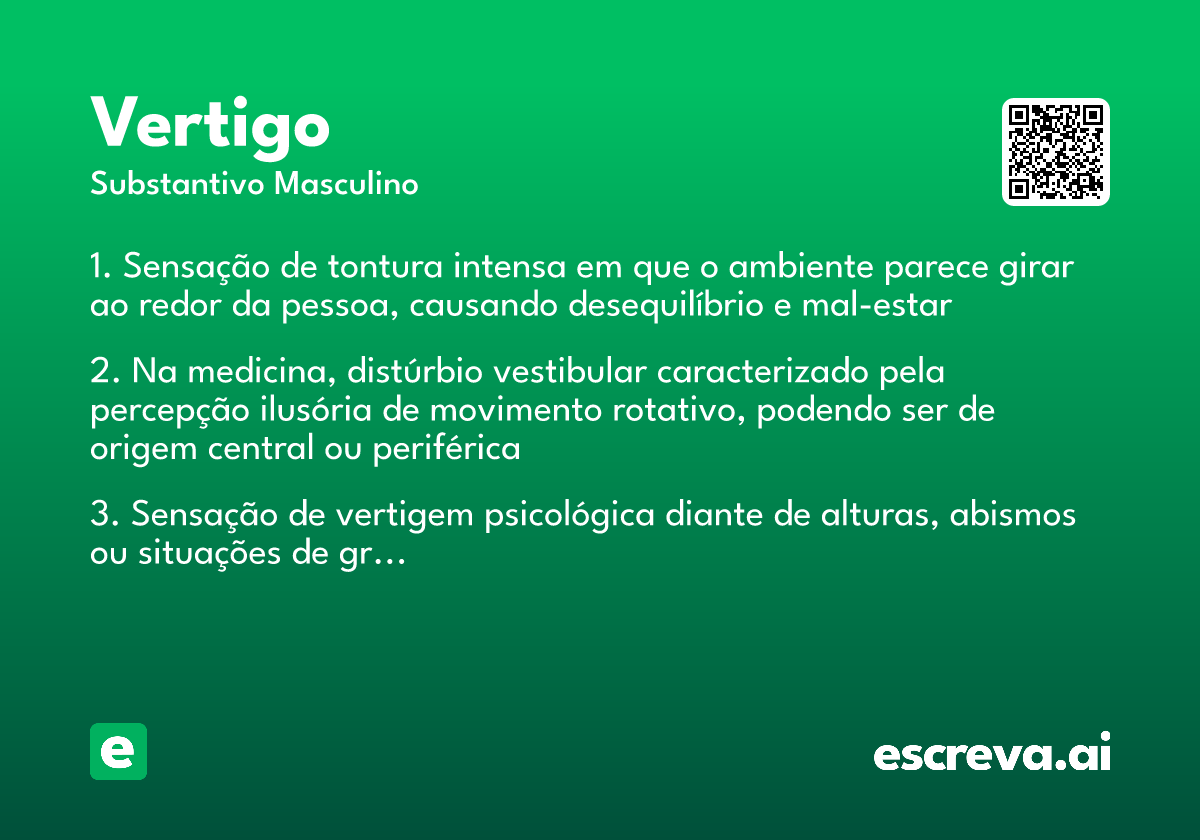 vertigo