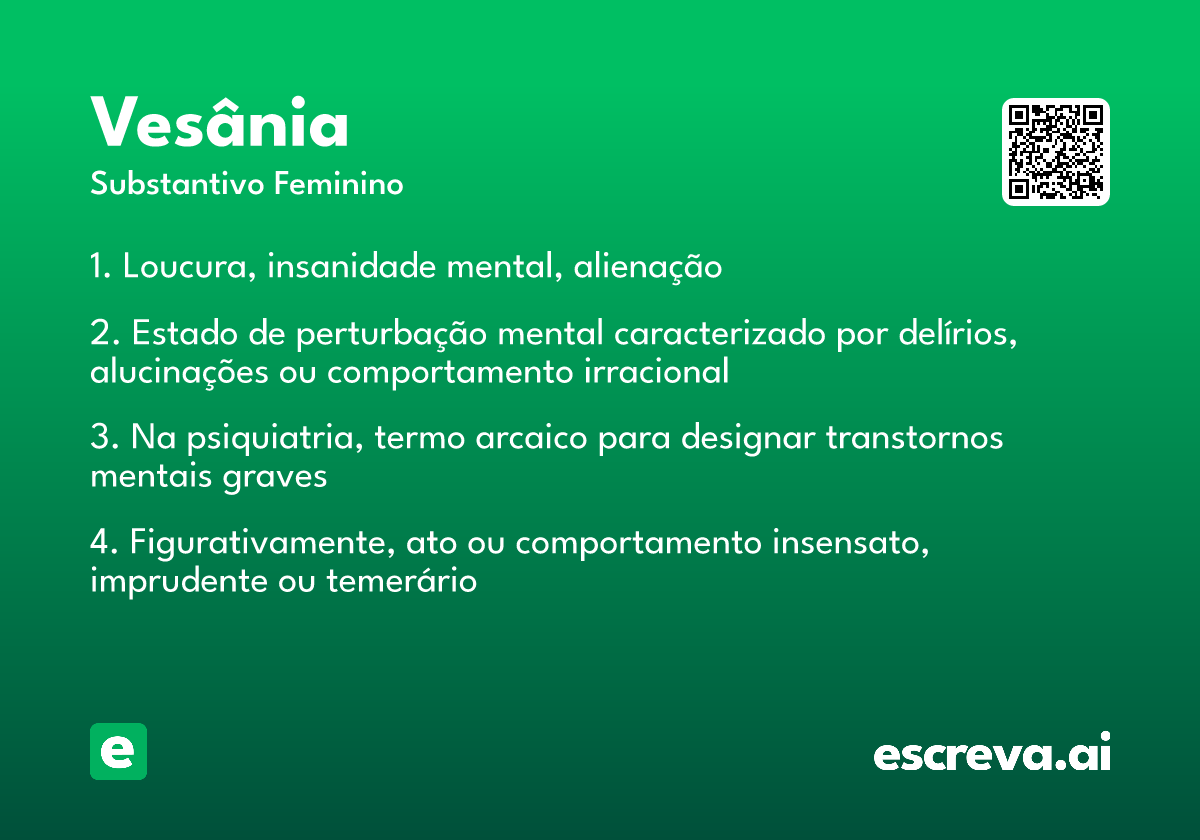 vesânia