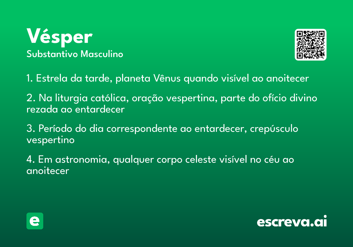 vésper